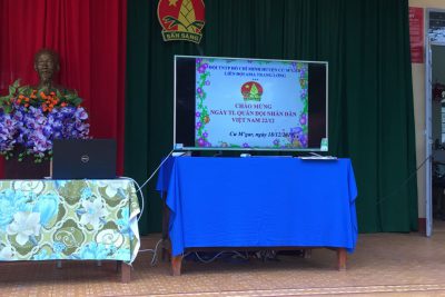 Sáng ngày 18/12/2019, trường Tiểu học Ama Trang Lơng đã tổ chức buổi Hoạt động ngoài giờ lên lớp kỉ niệm 75 năm ngày thành lập Quân đội nhân dân Việt Nam và 30 năm ngày Quốc phòng toàn dân.